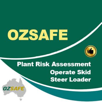 plant risk assessment skid steer|SAFE OPERATION OF A SKIDSTEER PLANT RISK .